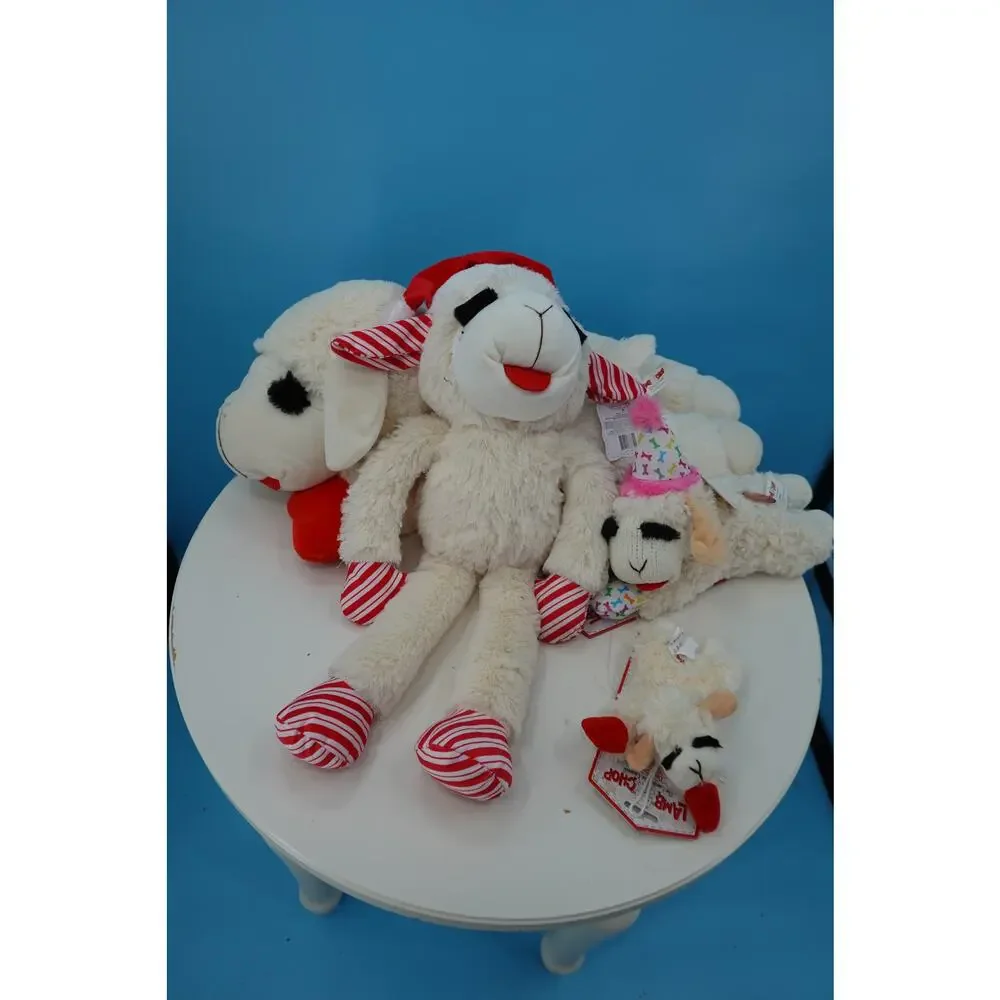 Lot of 4 New LambChop Dog Toys.